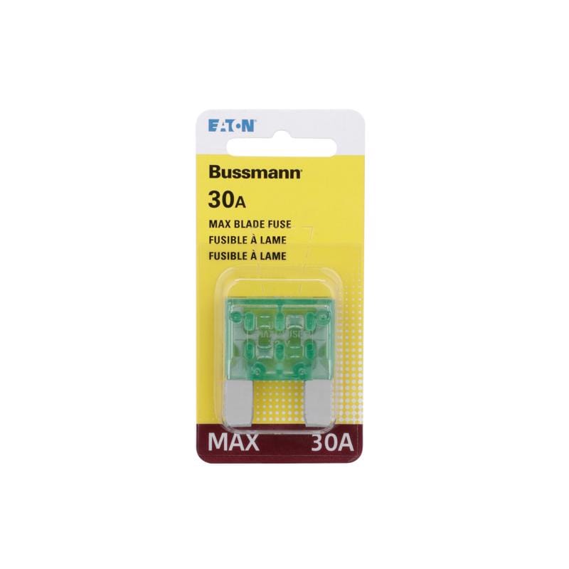 Bussmann BP/MAX-30-RP 30 amps MAX Green Blade Fuse 1 pk