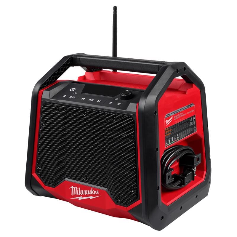 Milwaukee 2956-20 Wireless Bluetooth Weather Resistant Radio + Charger