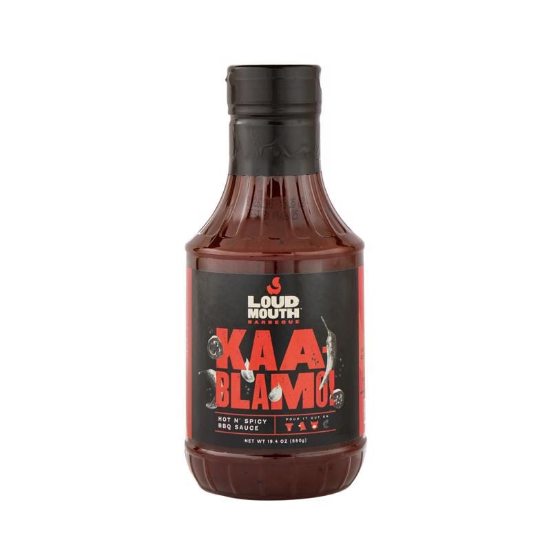 Loud Mouth ACE1000 KAABLAMO Hot N' Spicy BBQ Sauce 19.4 oz