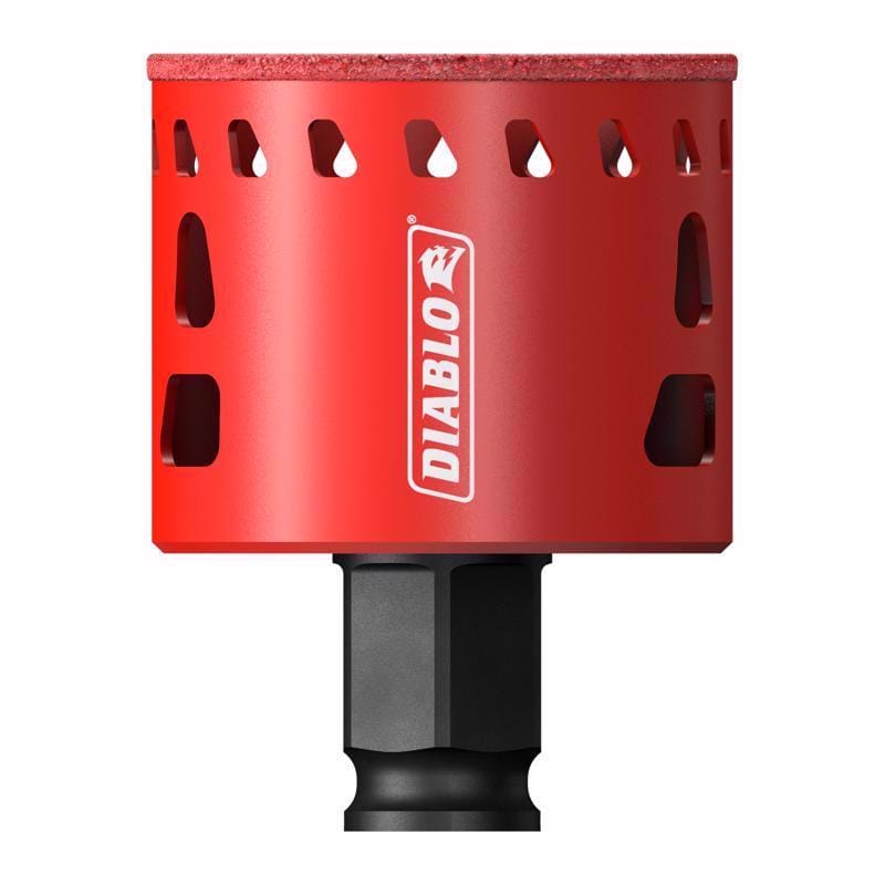 Diablo DHS2000DG 2 in. Diamond Grit 5.52 in. L X 1/4 in. D Hole Saw