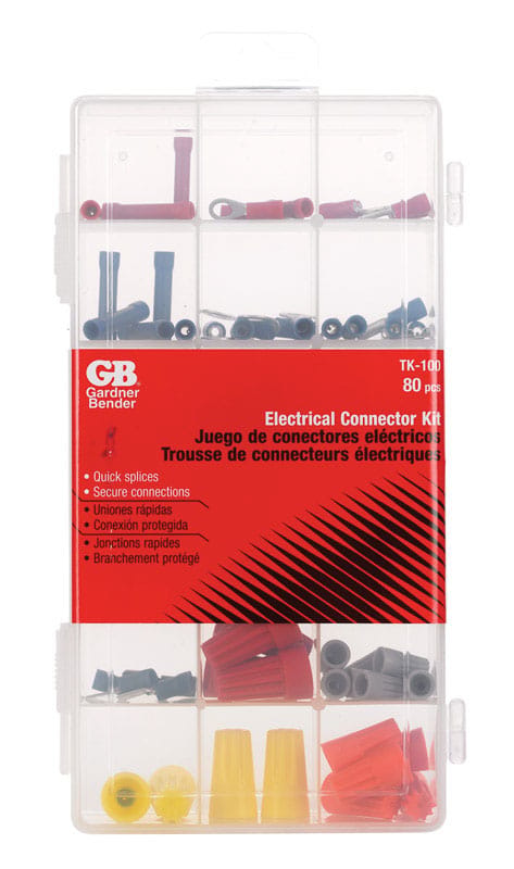 Gardner Bender TK-100 WireGard 22-10 Ga. Insulated Wire Wire Connector Multicolored 80 pk