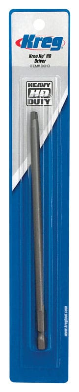 Kreg D6HD Square #3 Power Bit Steel 1 pc
