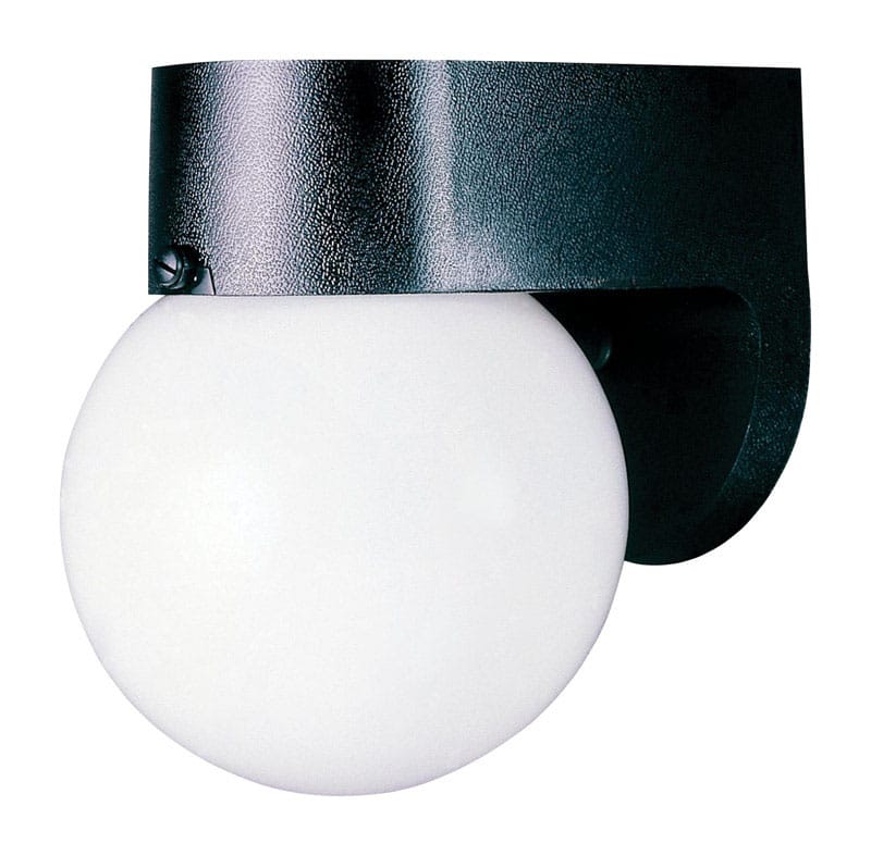 Westinghouse 6680300 Gloss Black/White Switch Incandescent Light Fixture