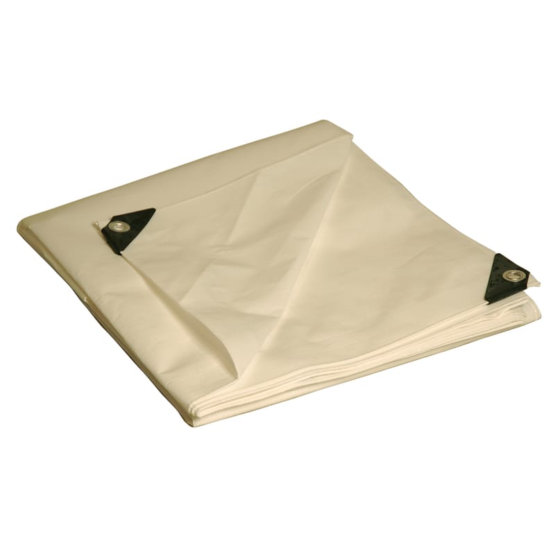 Foremost 31012 Dry Top 10 ft. W X 12 ft. L Heavy Duty Polyethylene Tarp White