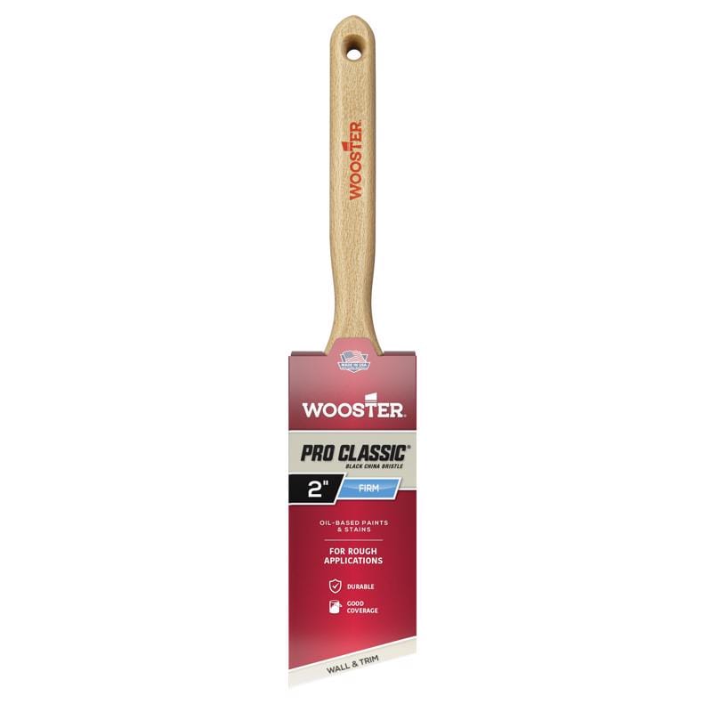 Wooster Z1293-2 Pro 30 Lindbeck 2 in. Firm Angle Paint Brush
