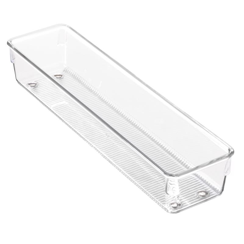 Idesign 70019C 2 in. H X 3 in. W X 12 in. D Plastic Drawer Organizer