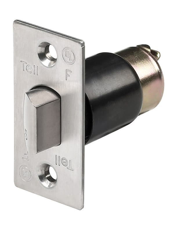Tell CL100185 Stainless Steel Metal Unguarded Latch Bolt