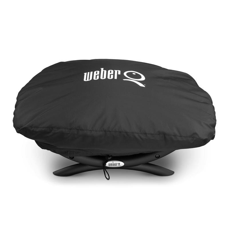 Weber 7110 Bonnet Q100/1000 Series Black Grill Cover