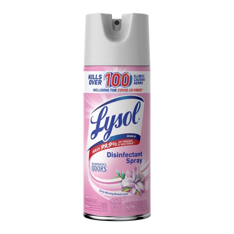 Lysol 1920080833 Early Morning Breeze Scent Disinfectant Spray 12.5 oz 1 pk