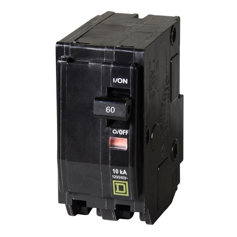 Square D QO260C QO 60 amps Standard 2-Pole Circuit Breaker