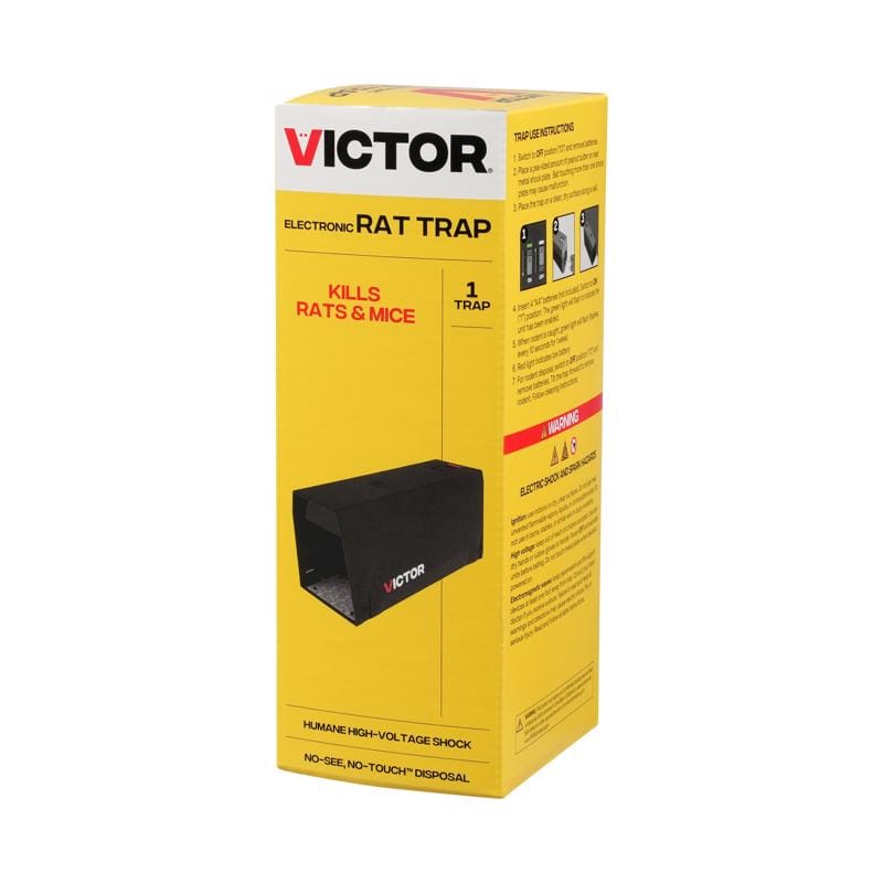 Victor M241B Medium Electronic Animal Trap For Rats 1 pk