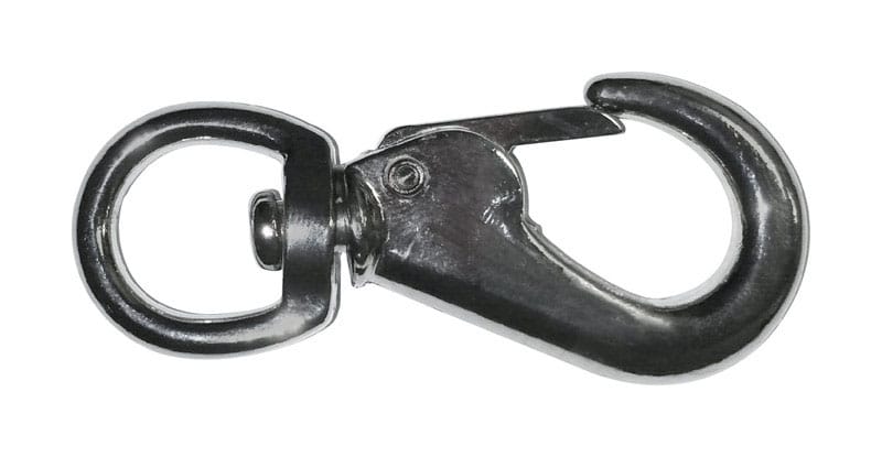 Baron 251S-1 3/4 in. D X 3-3/8 in. L Nickel-Plated Steel Bolt Snap 70 lb