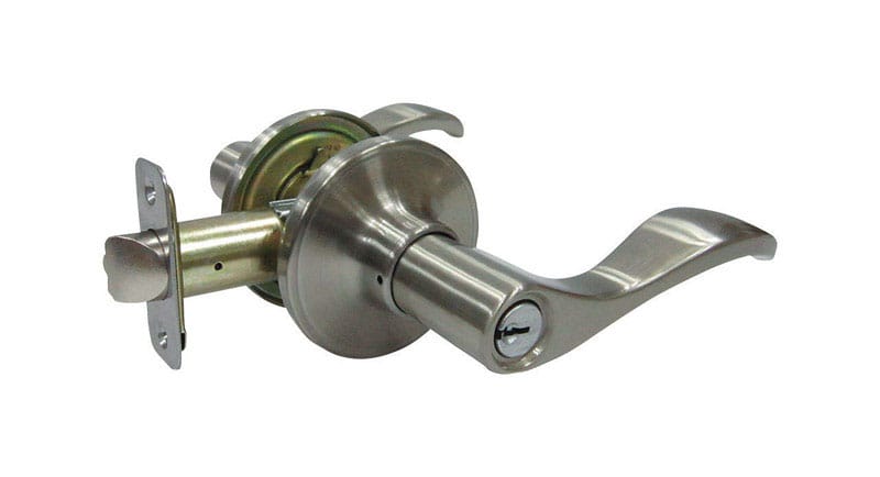 Faultless LYEX200B Naples Lever Satin Nickel Lever Lock
