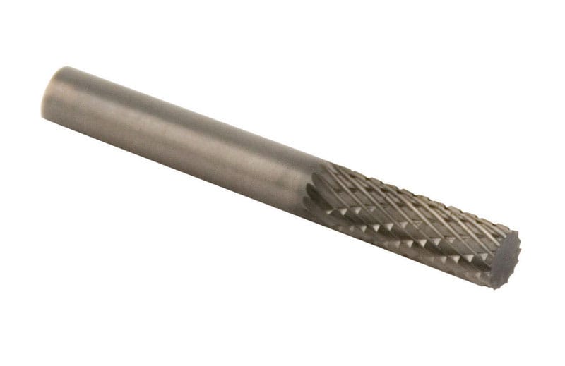 Forney 60120 Carb Bur 1/4" Cylindrical Sa-1
