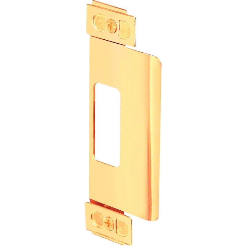 Prime-Line U9495 4.75 in. H X 1.25 in. L Brass-Plated Steel Door Strike