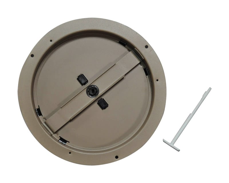 Tru Aire C80106 6 in. H X 6 in. W Powder Coat Brown Steel Ceiling Damper