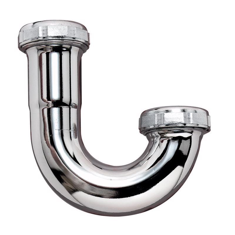 Keeney 10305CP 1.5 in. D Brass J-Bend