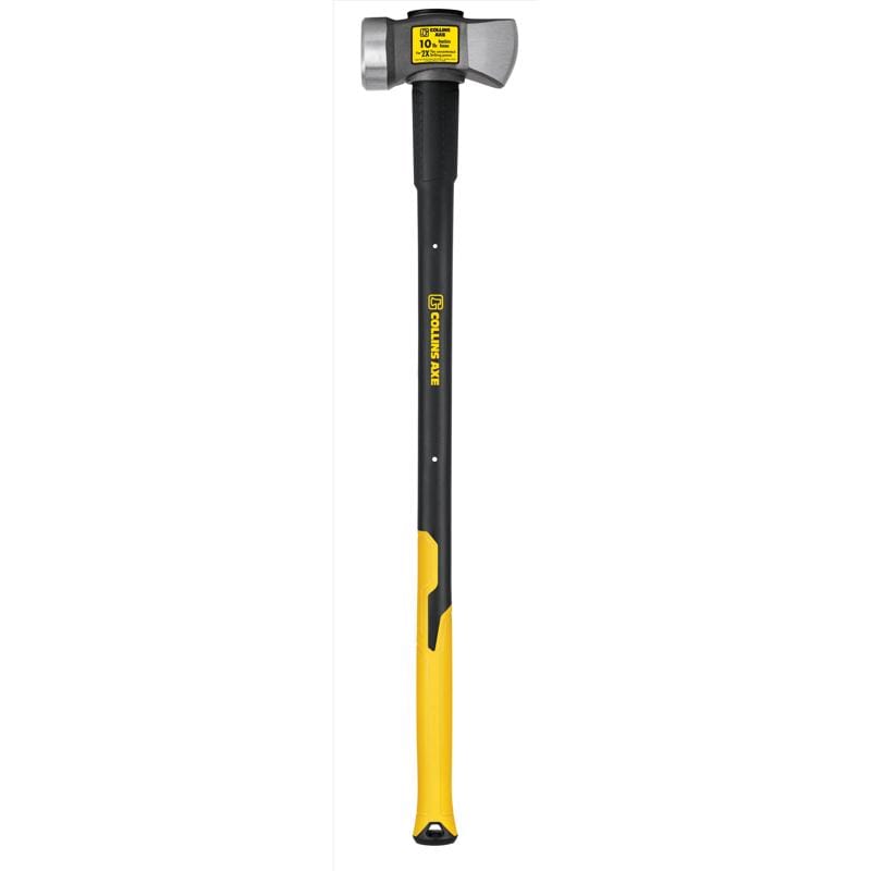 Collins MD-10DF-C 10 lb Steel Sledge Hammer 35 in. Fiberglass Handle