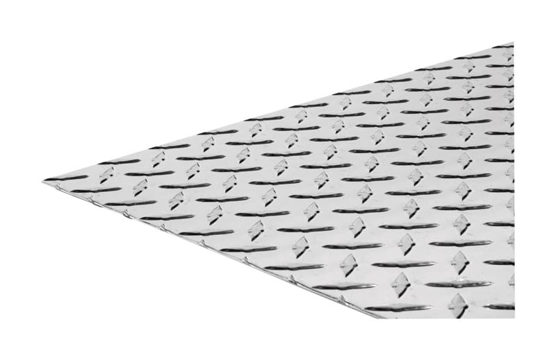 Boltmaster 11259 0.1 in. X 12 in. W X 24 in. L Bright Aluminum Tread Plate