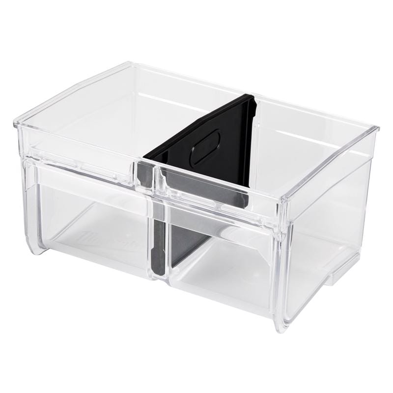 Milwaukee 48-22-8434 Packout 7.3 in. W X 3.8 in. H Bin System Clear