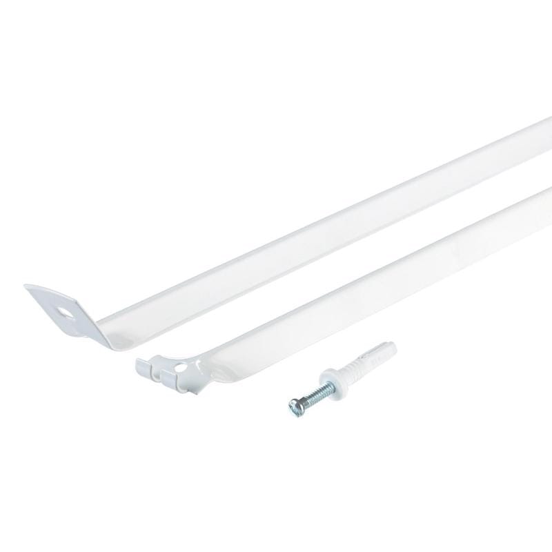 Rubbermaid 1950473 0.66 in. W X 17.3 in. L Steel Support Brace/ Wall Anchor W/Drive Pin