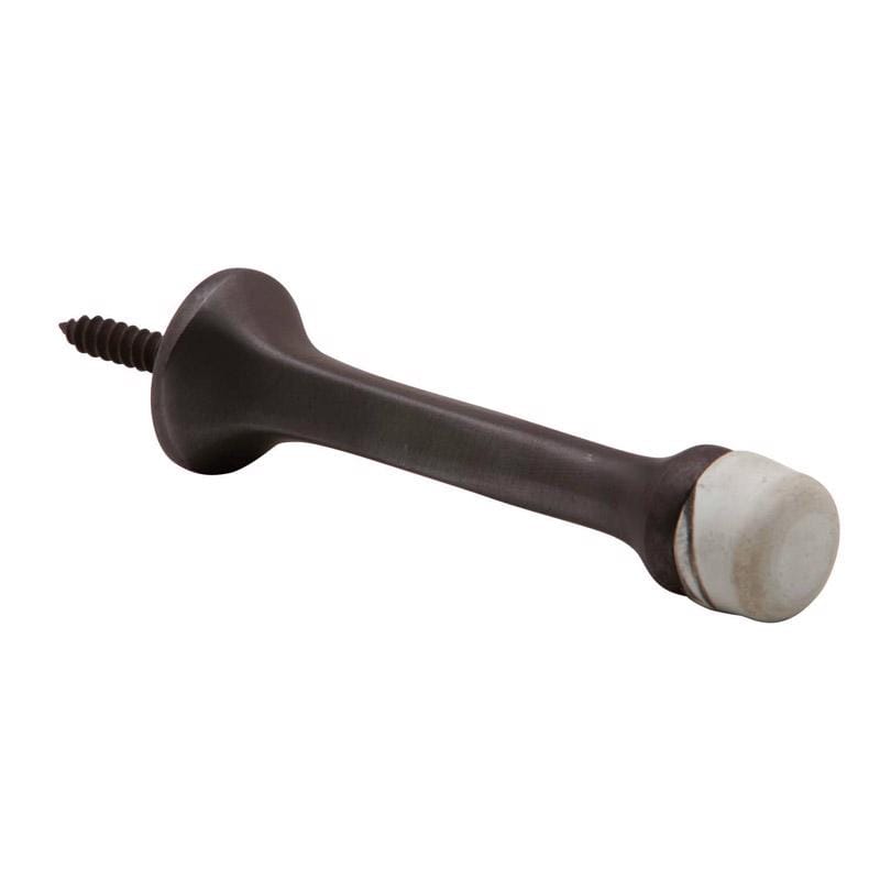 Schlage SPS61MB-716 3-1/8 in. W X 7/8 in. L Metal Aged Bronze Door Stop Mounts to door and wall 7/8 in.