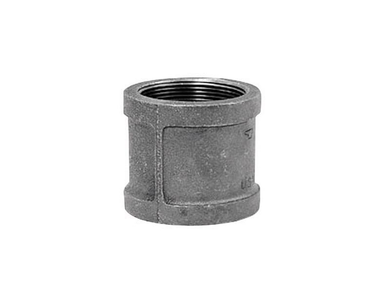 Anvil 8700133203 1 in. FPT X 1 in. D FPT Black Malleable Iron Coupling