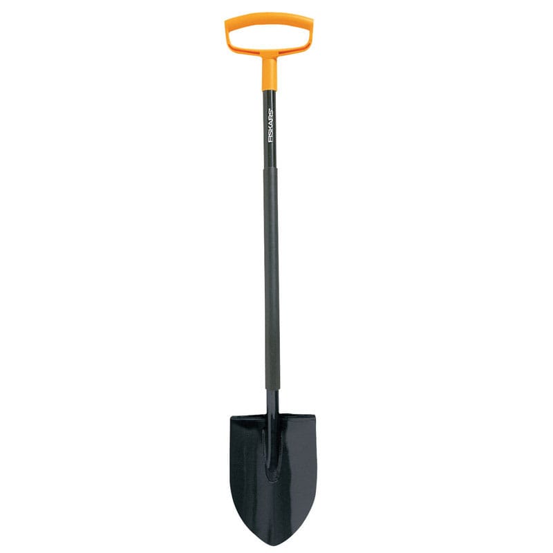 Fiskars 396690-1001 46 in. Steel Digging Shovel Steel Handle