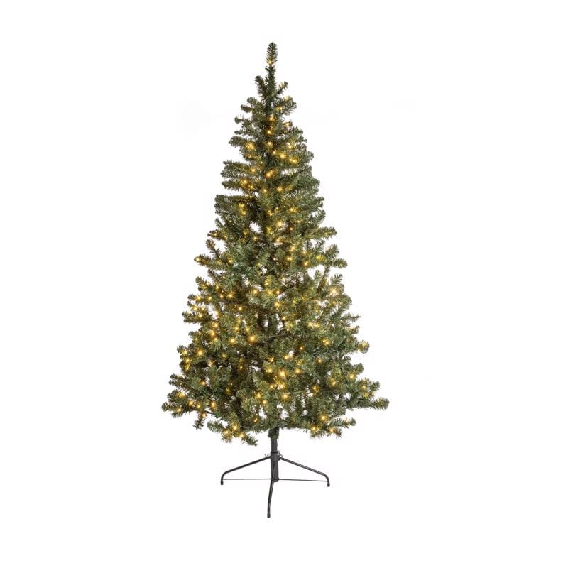 Holiday Bright Lights T7WPWMA 1-2 Tree 7 ft. Full LED 400 ct Winchester Pine Color Changing Christmas Tree