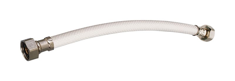 Plumb Pak PP23884 1/2 in. FIP X 1/2 in. D 16 in. Vinyl Faucet Supply Line