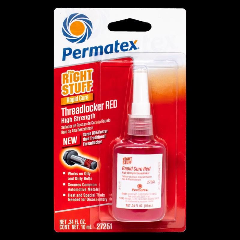 Permatex 27251 Right Stuff Red Threadlocker Gel 10 ml