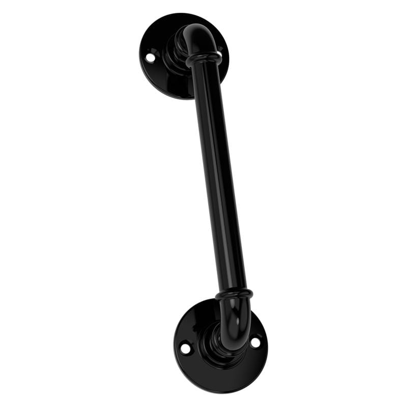 National Hardware N166-013 10.5 in. L Black Steel Gate Handle 1 pk