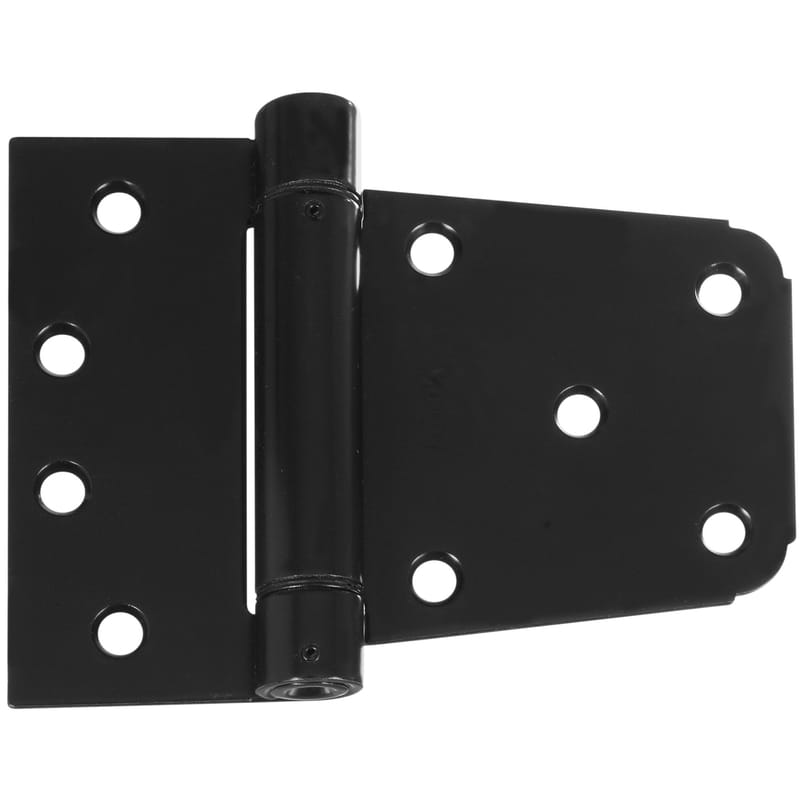 National Hardware N342-774 3.5 in. L Black Steel Extra Heavy Auto-Close Gate Hinge Set 1 pk