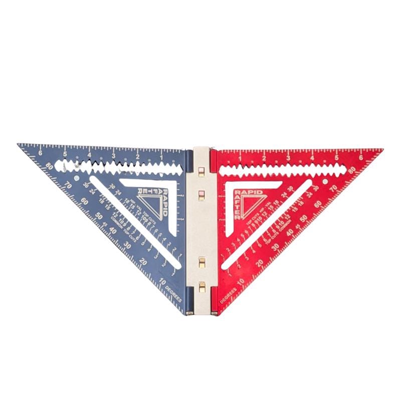 Rapid Rafter 1004 7 in. L Aluminum DBL Rafter Square