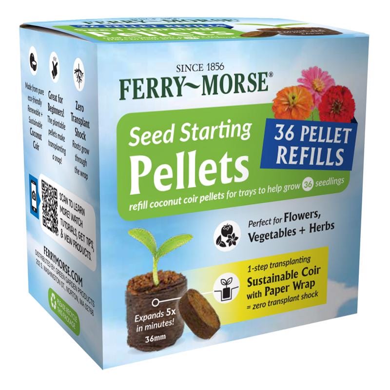 Ferry-Morse PREFILL36 Compressed Coir Pellet 36 pk