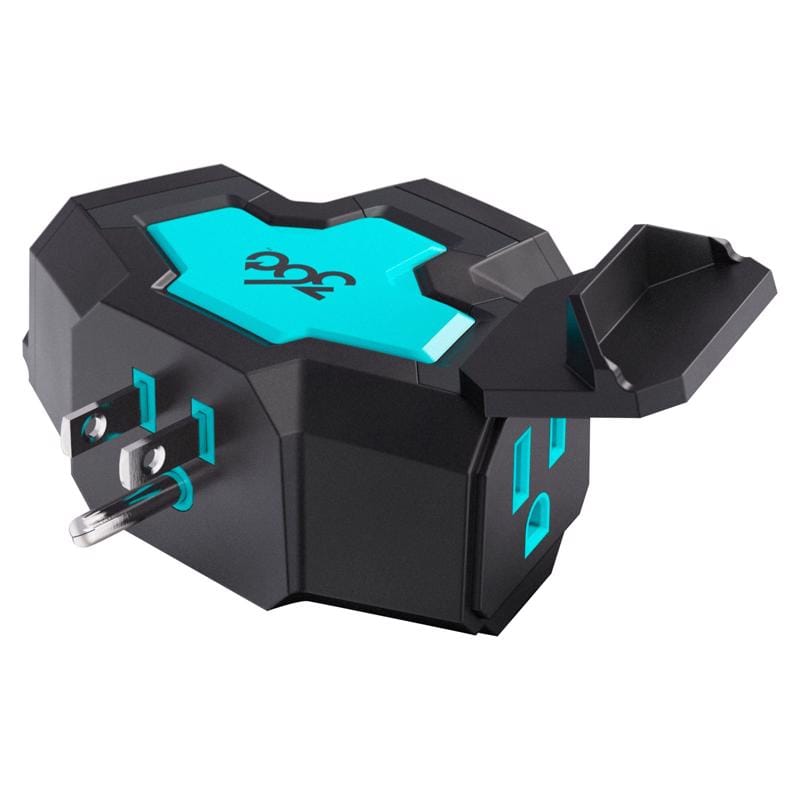 360 Electrical 3E0781-AQG6NA Grounded 3 outlets Power Hub 1 pk
