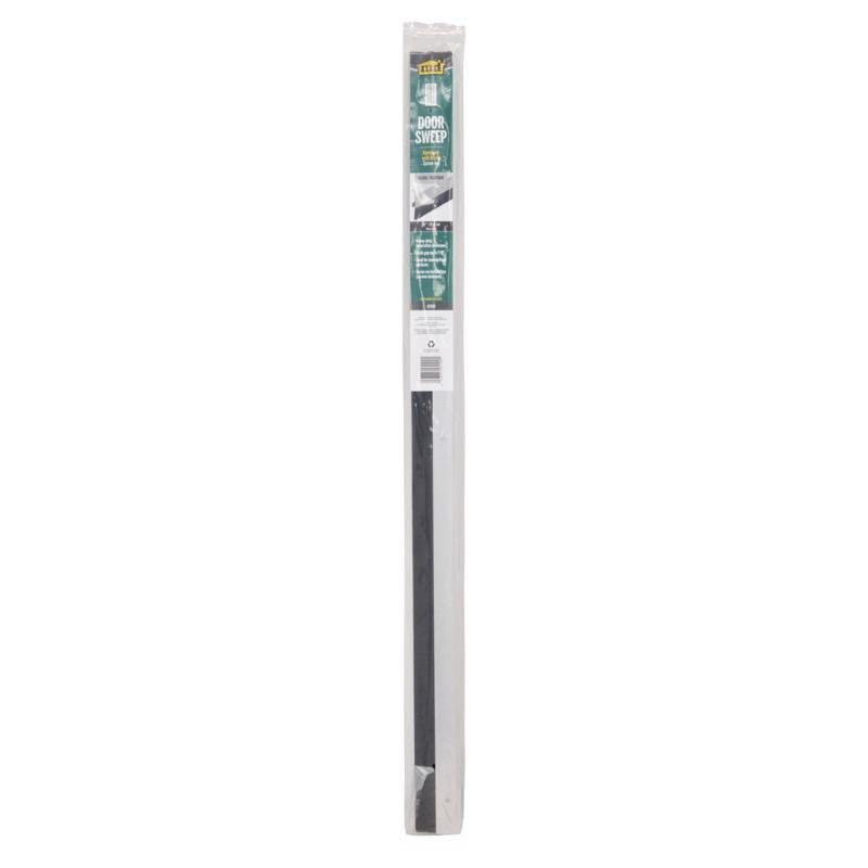 M-D Building Products 05100 Silver Aluminum Brush Sweep For Doors 36 in. L X 2.25 in.