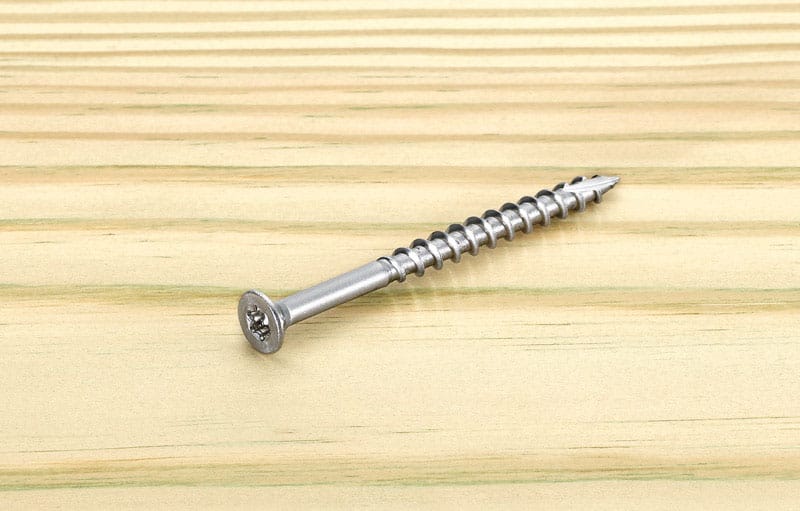Starborn SFXL10300 Deckfast No. 10 X 3 in. L Silver Star Flat Head Deck Screws 75 pk