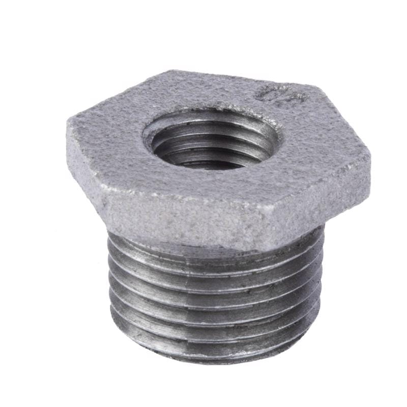 STZ Industries 501399 2 in. MIP each X 3/4 in. D FIP Black Malleable Iron Hex Bushing