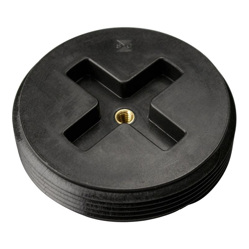 Sioux Chief 879-20PK 2 in. MPT in. X 2 in. D MPT in. ABS Threaded Plug