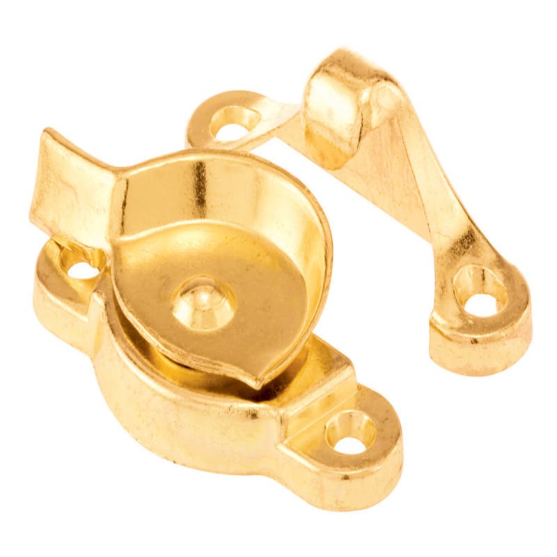 Prime-Line F 2574 Brass-Plated Gold Die-Cast Zinc Sash Lock 1 pk