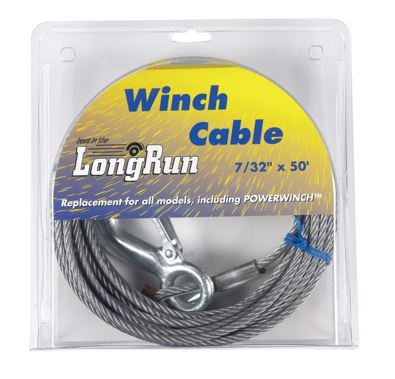 Tie Down Engineering 59401 7/32 in. D X 50 ft. L Galvanized Steel Aircraft Cable