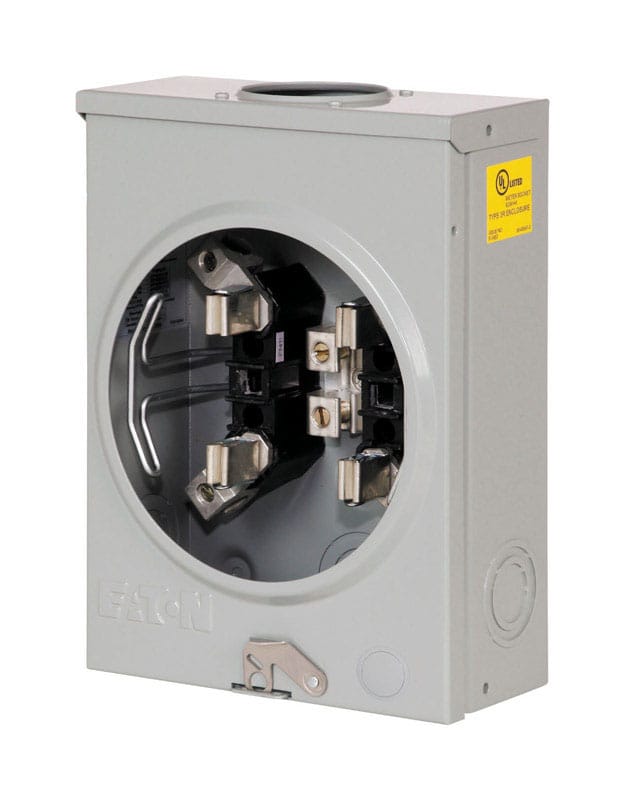 Eaton UFHTRS101BCH 125 amps Ringless Overhead Meter Socket