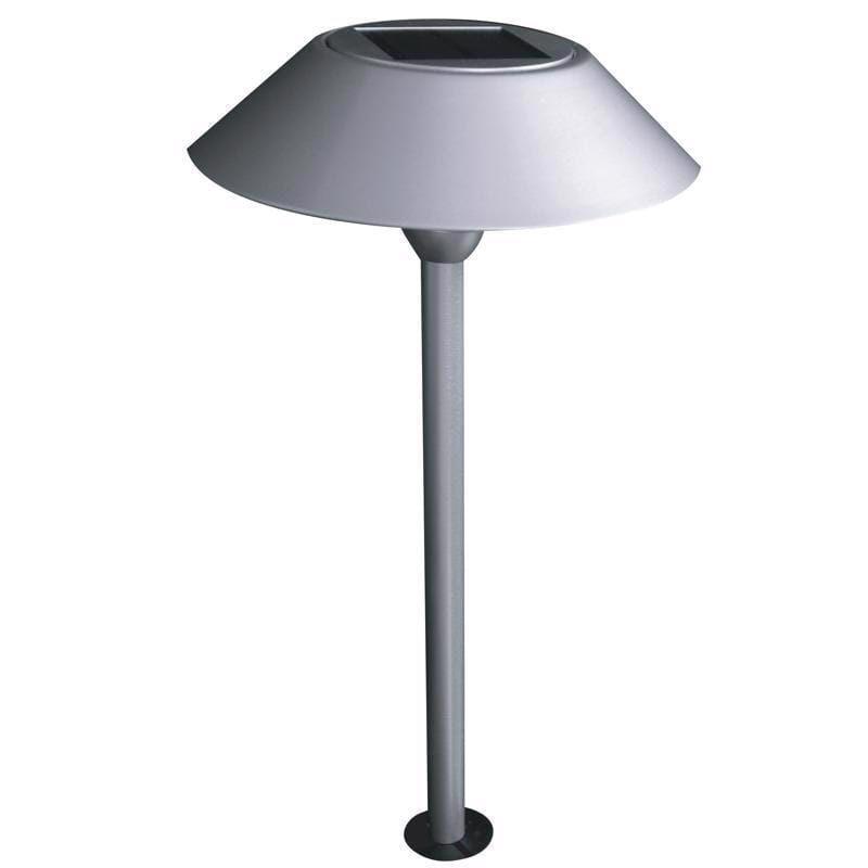Feit PATH/SYNC/SOLNK OneSync Brushed Nickel Solar Powered 0.4 W LED Pathway Light 1 pk