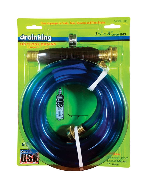 GT Water Products 340 Drain King 0 ft. L Drain Opener