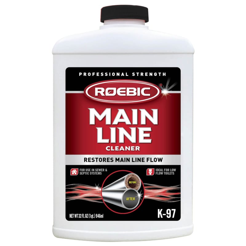 Roebic K-97Q-4 Liquid Main Line Cleaner 1 qt