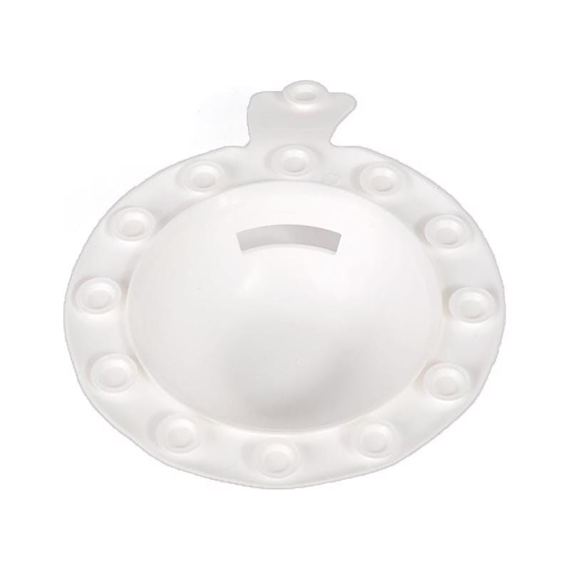 Tubshroom BTHSH620 BathShroom Matte Plastic Overflow Drain Cover