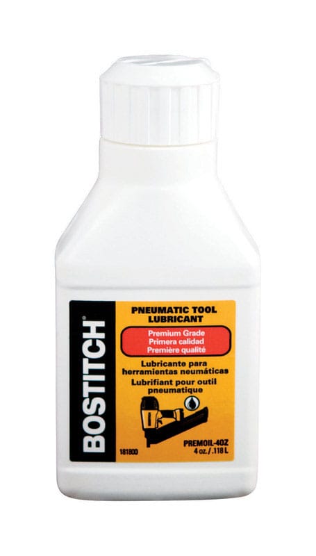 Bostitch PREMOIL-4OZ Pneumatic Tool Lubricant 4 oz Bottle 1 pc