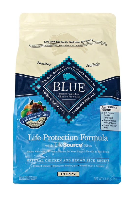 Blue Buffalo 597119 Life Protection Formula Puppy Chicken and Brown Rice Dry Dog Food 5 lb