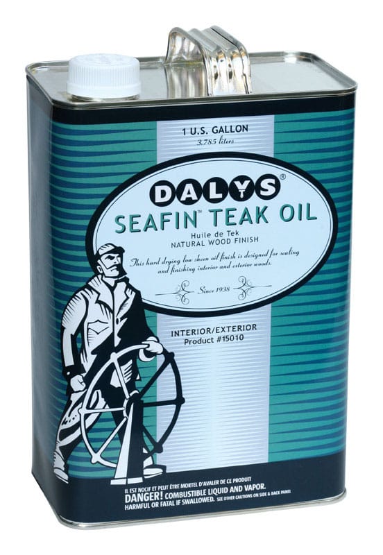 Dalys 15010 SeaFin Amber Transparent Teak Oil Finish 1 gal